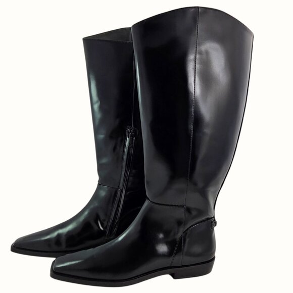 Sam Edelman Cesar Womens Black Riding Boots Size 11 Equestrian Revival - Picture 8 of 10